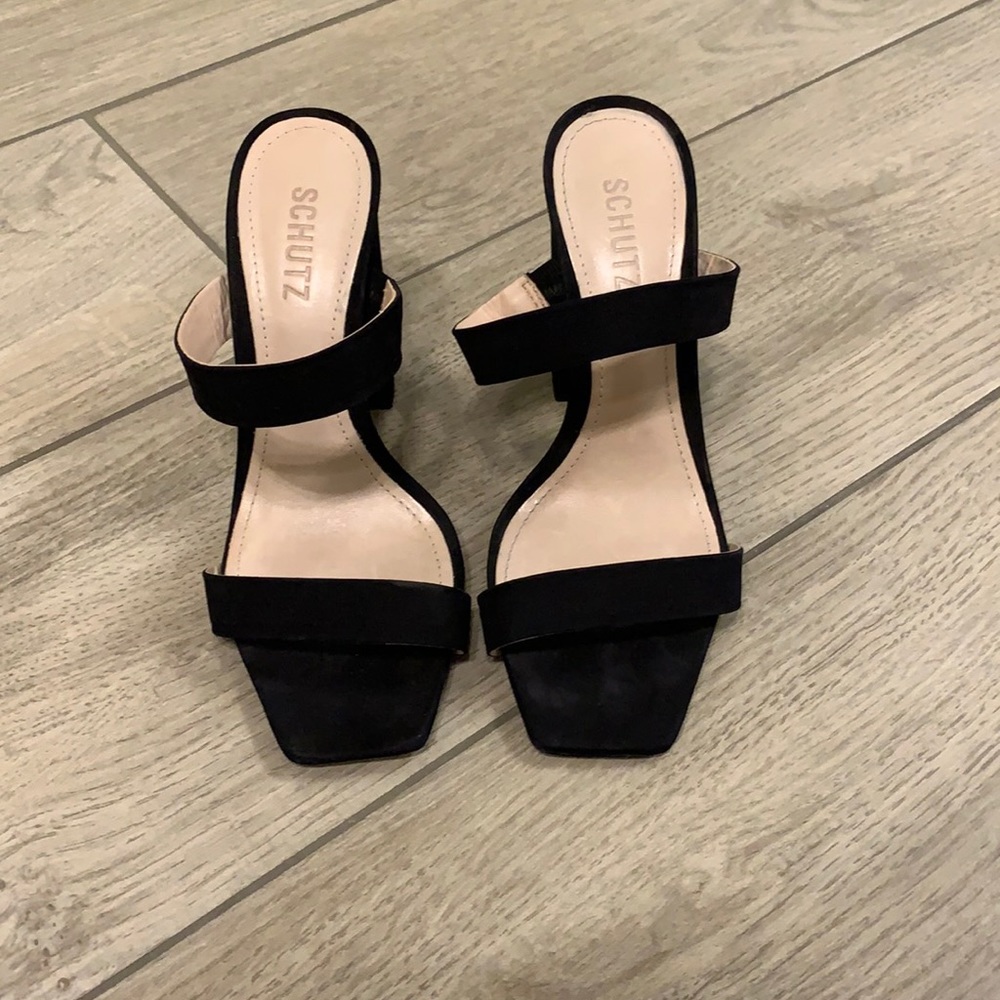 SCHUTZ Black Women's Sandals